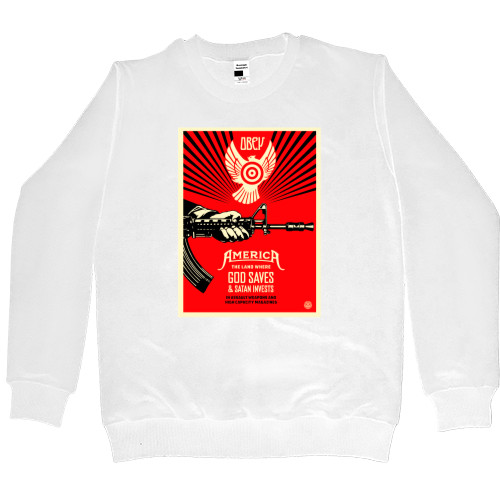 Women's Premium Sweatshirt - Obey (10) - Mfest