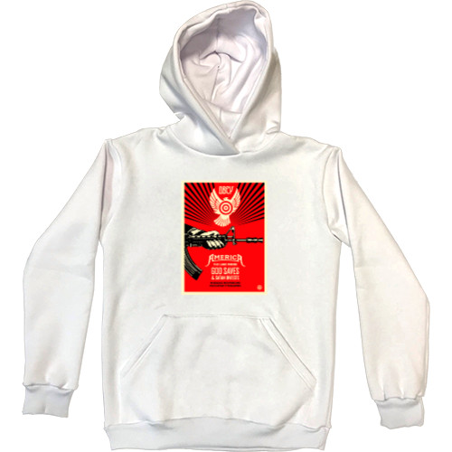 Kids' Premium Hoodie - Obey (10) - Mfest