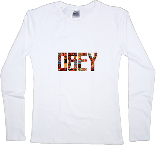 Women's Longsleeve Shirt - Obey (6) - Mfest