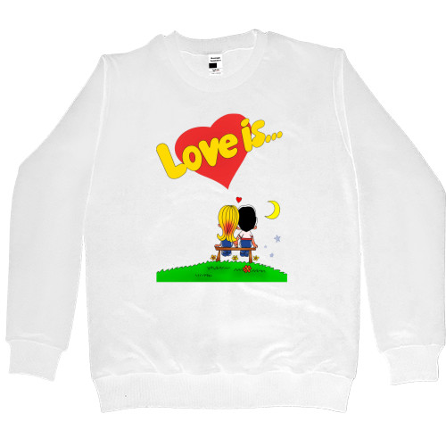 Women's Premium Sweatshirt - Love is... - Mfest