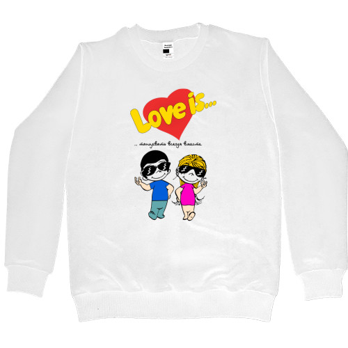 Women's Premium Sweatshirt - Love is танцевать всегда вместе - Mfest