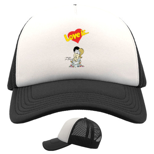 Trucker Cap - Love is счастье для двоих - Mfest