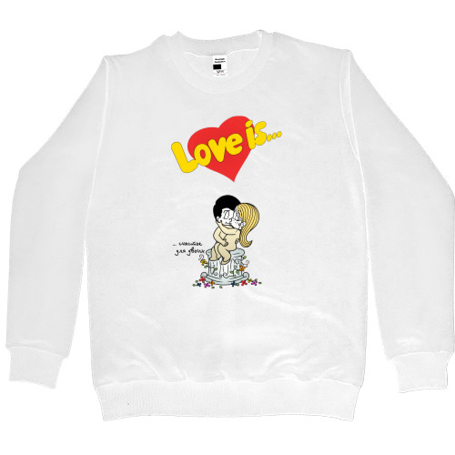 Women's Premium Sweatshirt - Love is счастье для двоих - Mfest