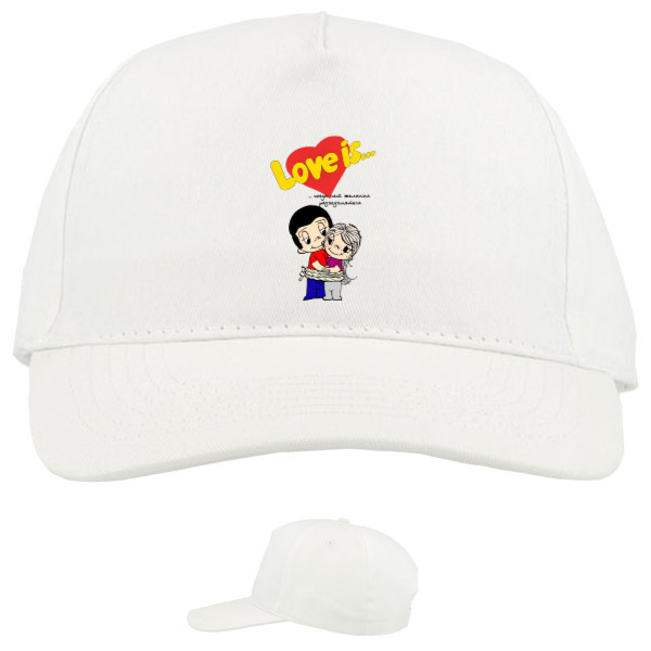 Baseball Caps - 5 panel - Love is когда нет желания разъединяться - Mfest