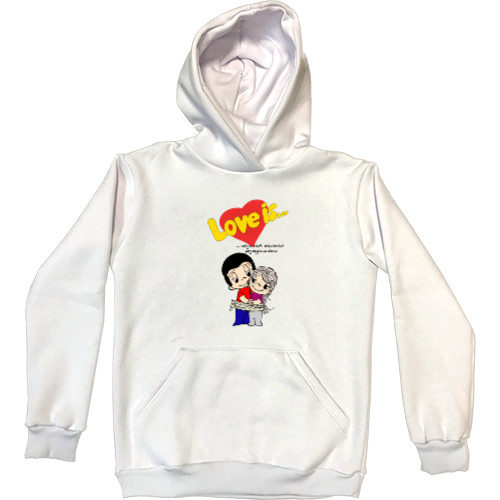 Kids' Premium Hoodie - Love is когда нет желания разъединяться - Mfest