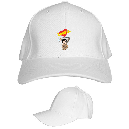 Kids' Baseball Cap 6-panel - Love is когда душа играет - Mfest