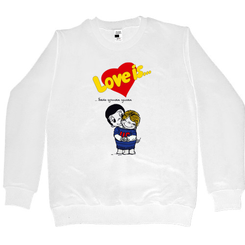 Women's Premium Sweatshirt - Love is быть единым целым - Mfest