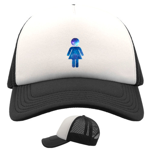 Kids' Trucker Cap - Космос Woman - Mfest