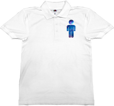 Man's Polo Shirt Fruit of the loom - Космос Man - Mfest