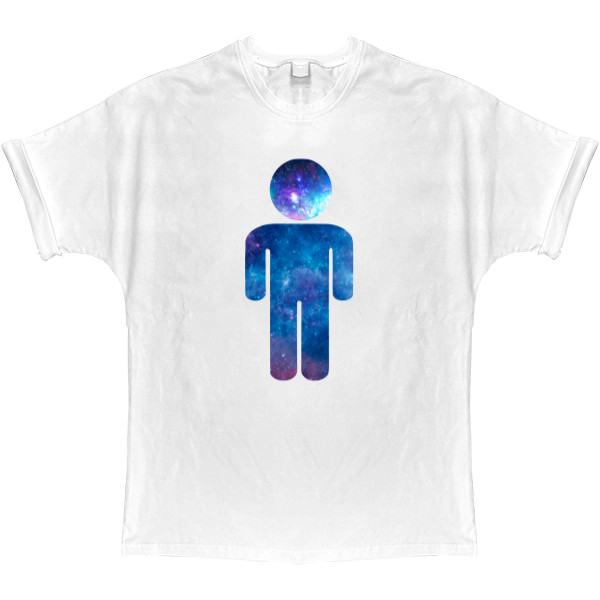 T-shirt Oversize - Космос Man - Mfest