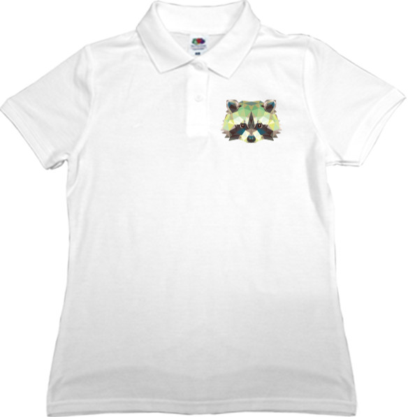 Women's Polo Shirt Fruit of the loom - Енот - Mfest