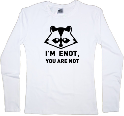 Women's Longsleeve Shirt - Енот 7 - Mfest