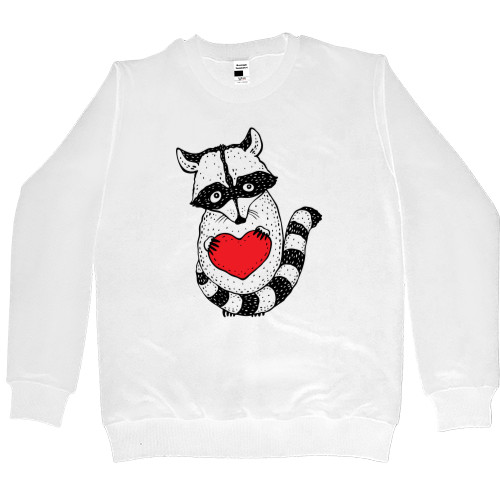 Kids' Premium Sweatshirt - Енот 4 - Mfest