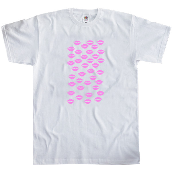 Kids' T-Shirt Fruit of the loom - Губы 1 - Mfest