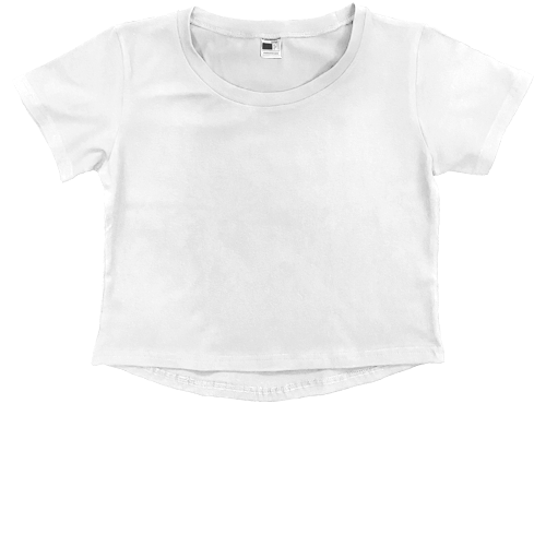 Kids' Premium Cropped T-Shirt - Арбуз 1 - Mfest