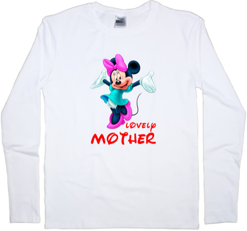 Kids' Longsleeve Shirt - Микки мама - Mfest