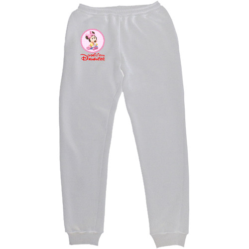 Women's Sweatpants - Микки дочка - Mfest