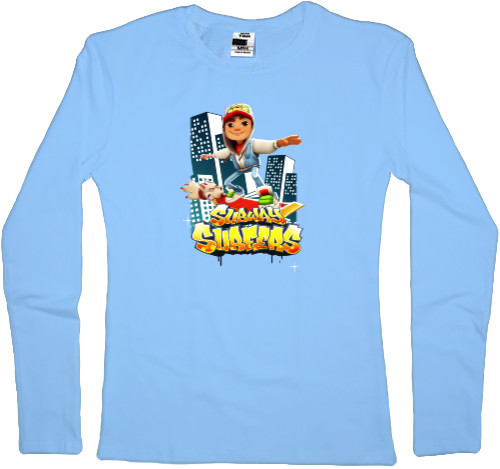 Women's Longsleeve Shirt - Subway Surfers (11) - Mfest