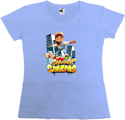 Women's Premium T-Shirt - Subway Surfers (11) - Mfest