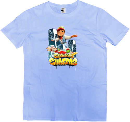 Men’s Premium T-Shirt - Subway Surfers (11) - Mfest