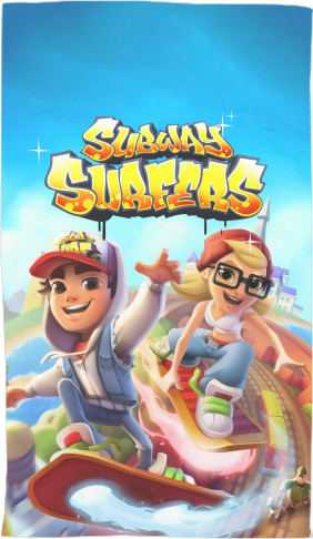 Полотенце 3D - Subway Surfers (8) - Mfest