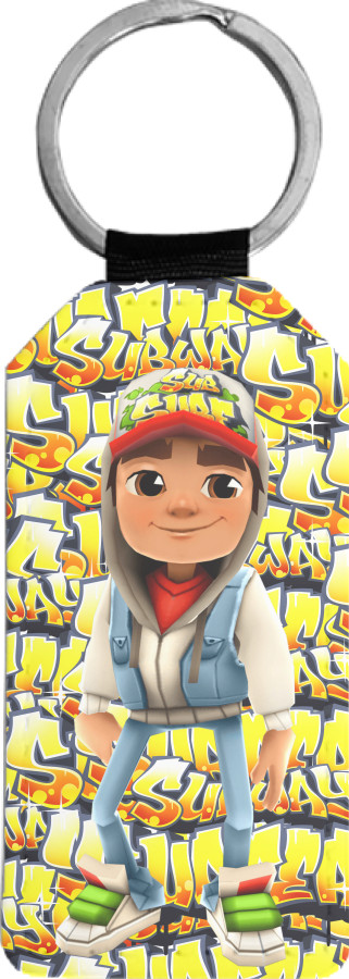 Rectangular Keychain - Subway Surfers (6) - Mfest