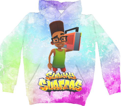 Unisex Hoodie 3D - Subway Surfers (4) - Mfest