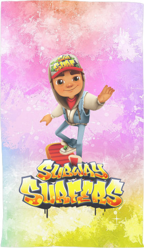 Полотенце 3D - Subway Surfers (1) - Mfest