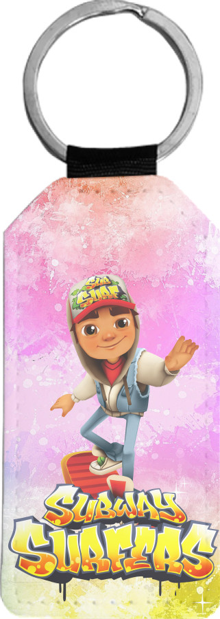 Rectangular Keychain - Subway Surfers (1) - Mfest