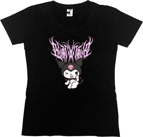 Women's Premium T-Shirt - Kuromi | Hello Kitty 7 - Mfest