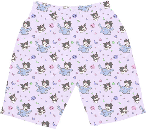 Men's Shorts 3D - Kuromi | Hello Kitty 1 - Mfest