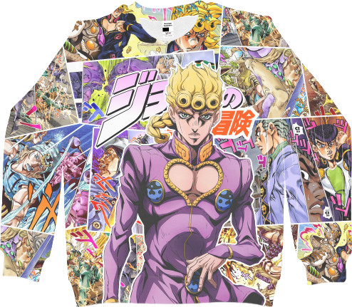 Men's Sweatshirt 3D - JOJO'S BIZARRE ADVENTURE (13) - Mfest