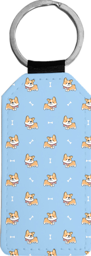 Брелок прямокутний - Corgi 2 - Mfest