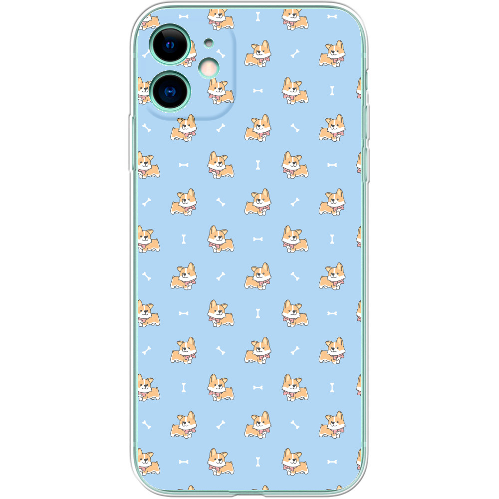 Чехол iPhone - Corgi 2 - Mfest