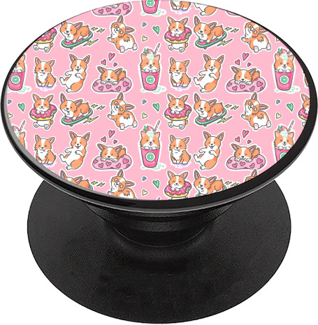 PopSocket Подставка для мобильного - Corgi 1 - Mfest