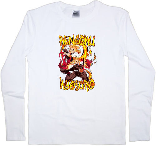 Men's Longsleeve Shirt - Rengoku - Mfest