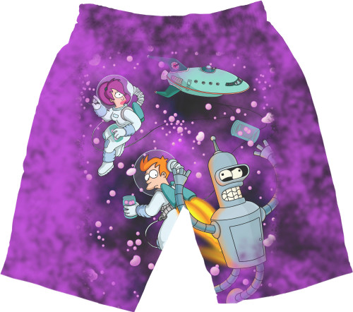 Kids' Shorts 3D - FUTURAMA (ФУТУРАМА) 2 - Mfest