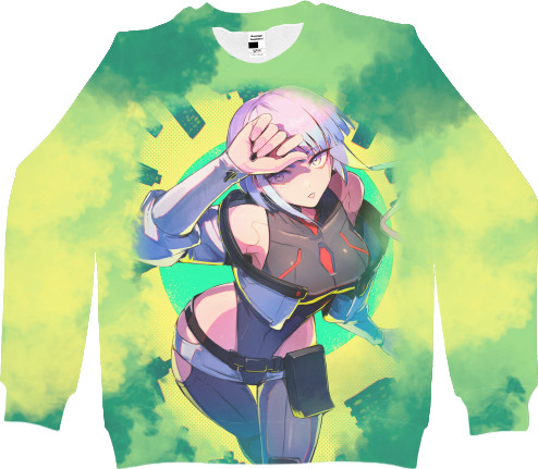 Men's Sweatshirt 3D - Cyberpunk: Edgerunners (Lucyna 5) - Mfest