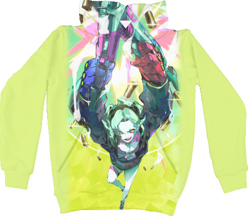 Unisex Hoodie 3D - Cyberpunk: Edgerunners (Rebecca 3) - Mfest