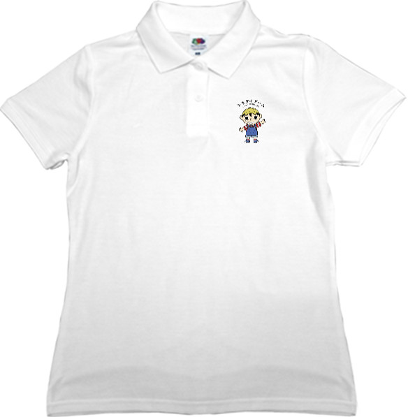 Women's Polo Shirt Fruit of the loom - Tomodachi Game - Mfest