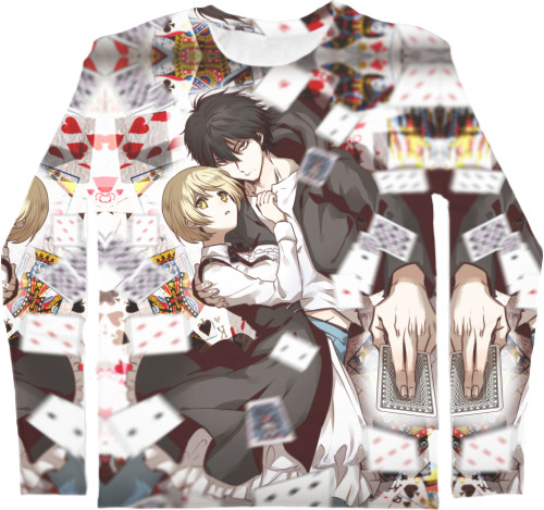 Kids' Longsleeve Shirt 3D - TOMODACHI GAME 1 - Mfest