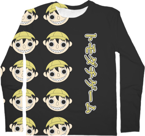 Kids' Longsleeve Shirt 3D - TOMODACHI GAME 3 - Mfest