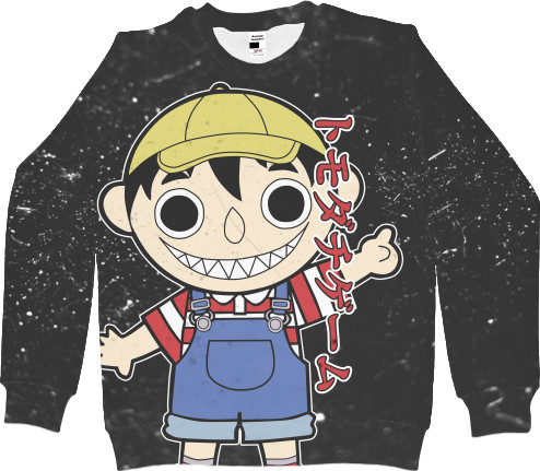 Men's Sweatshirt 3D - TOMODACHI GAME 4 - Mfest