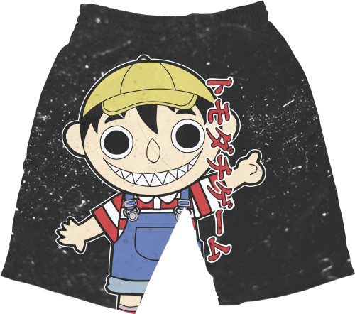 Men's Shorts 3D - TOMODACHI GAME 4 - Mfest