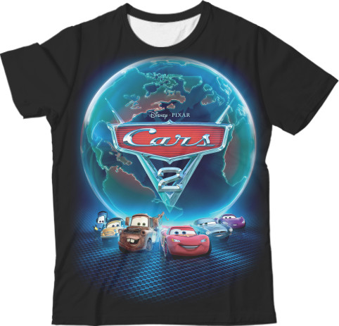 Kids' T-Shirt 3D - ТАЧКИ / CARS [2] - Mfest