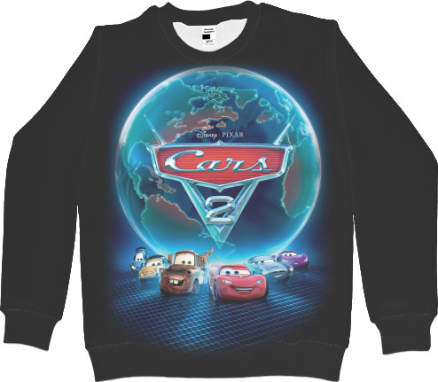 Men's Sweatshirt 3D - ТАЧКИ / CARS [2] - Mfest