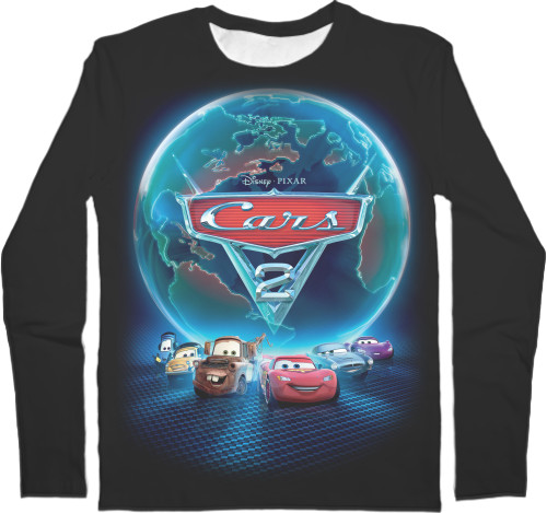 Men's Longsleeve Shirt 3D - ТАЧКИ / CARS [2] - Mfest