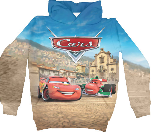 Kids' Hoodie 3D - ТАЧКИ / CARS [3] - Mfest