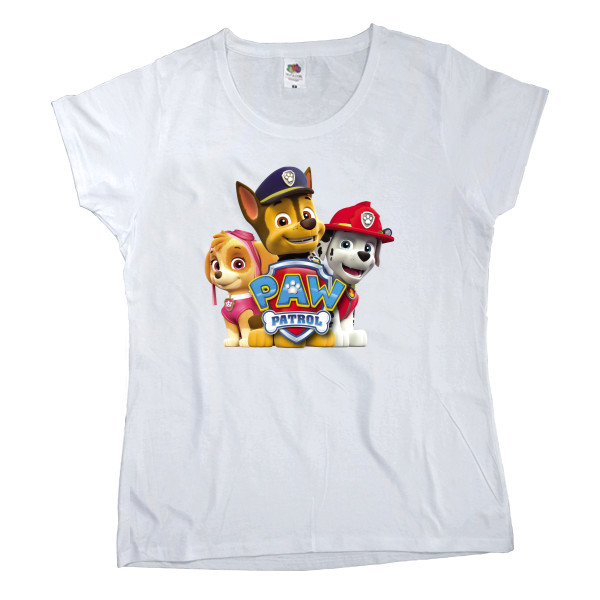 Women's T-shirt Fruit of the loom - Щенячий патруль 2 - Mfest