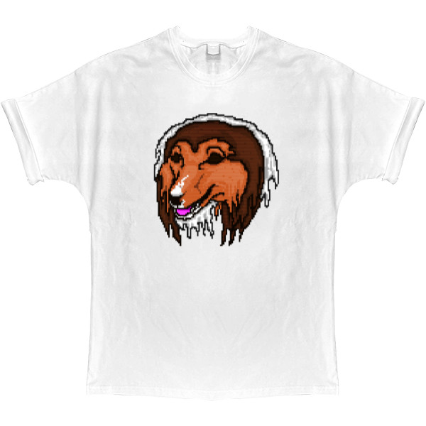 T-shirt Oversize - Hotline Miami (Mask 16) - Mfest